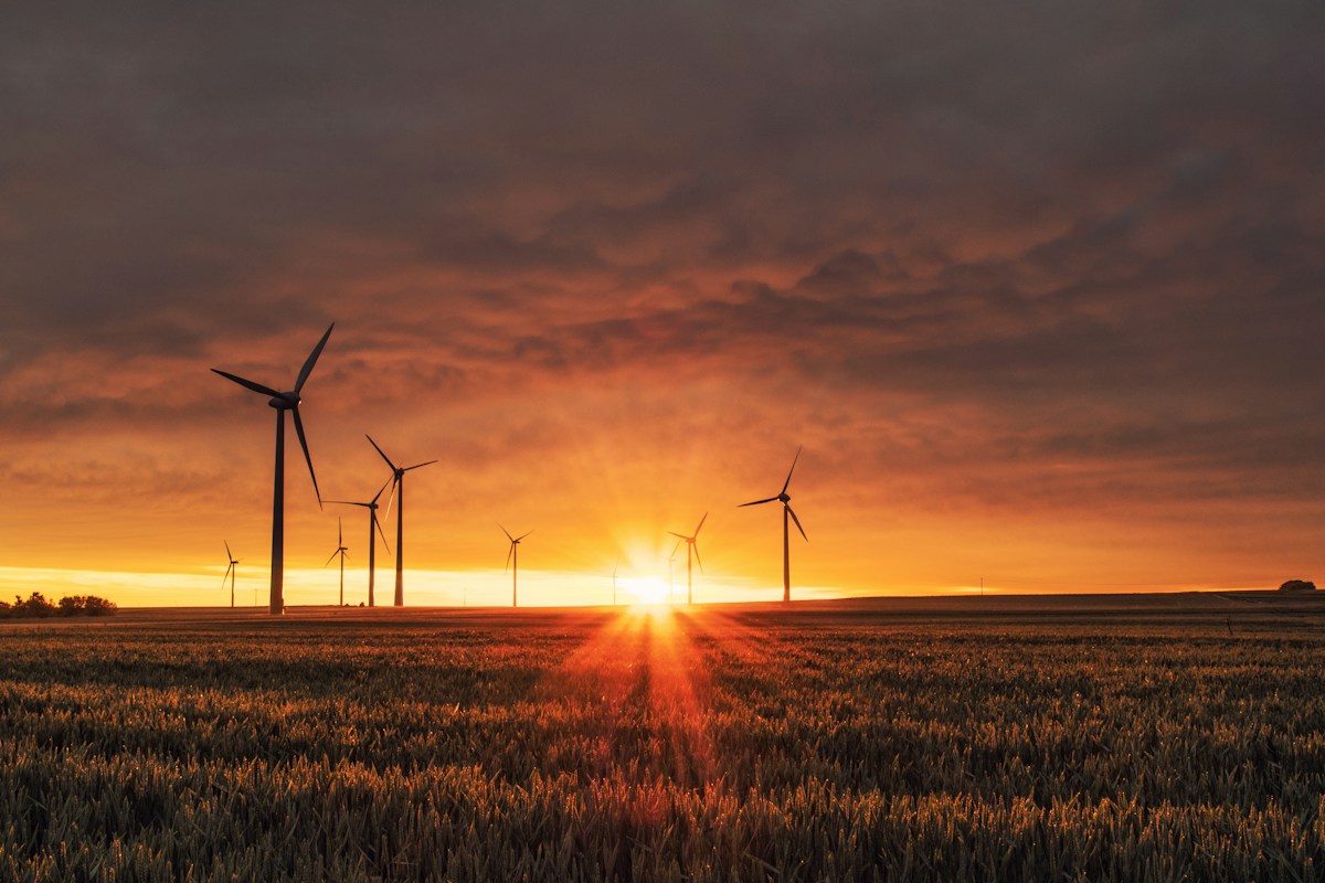Solar energy infrastructure reference photograph